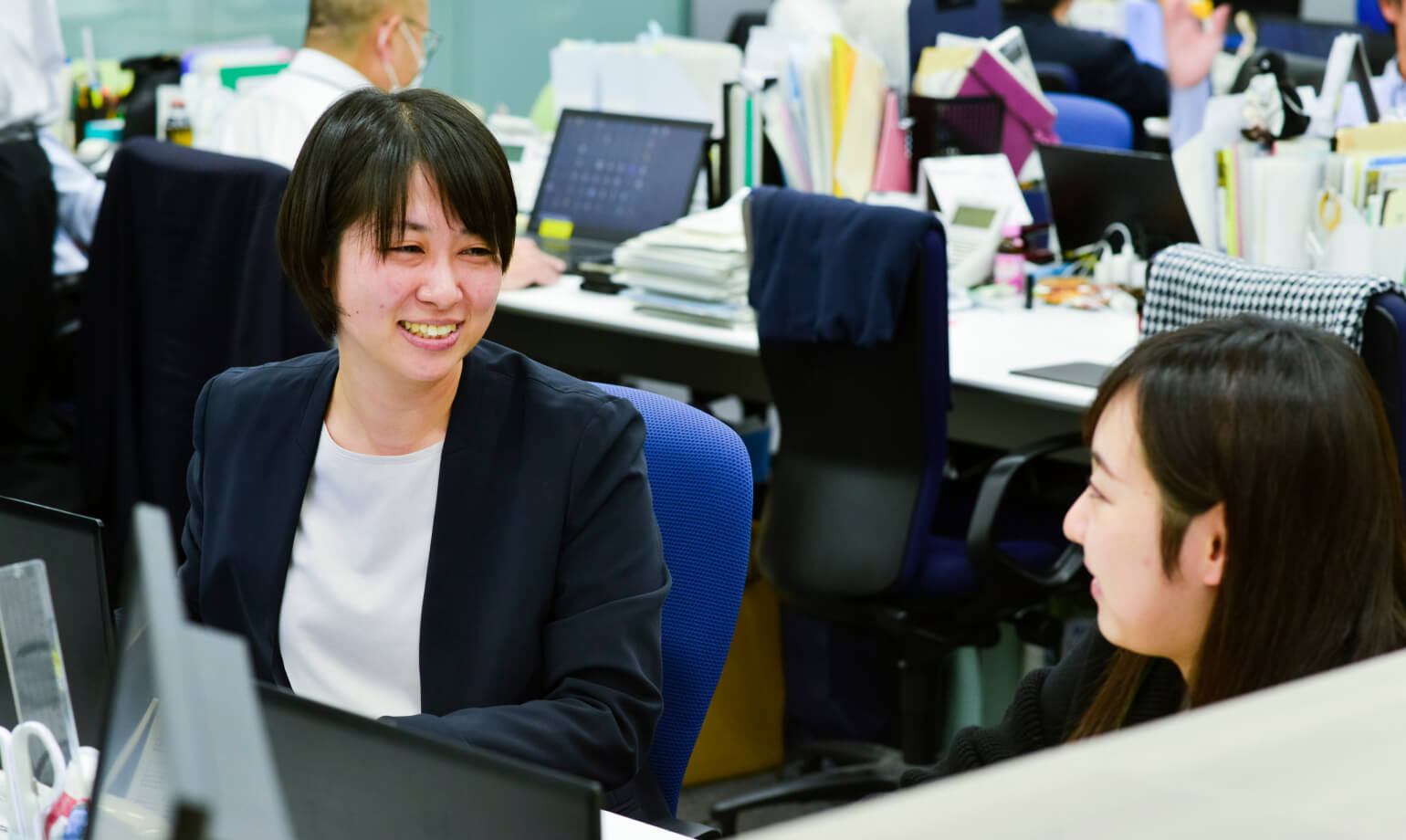 入社動機 派遣スタッフとしてJEPSと出会い、信頼できる会社と確信。